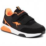 KangaROOS - Sneakers til børn - Kadee Spin V - Jet black/Orange