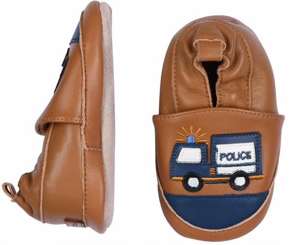 Melton - Hjemmesko i med politi bil til små børn