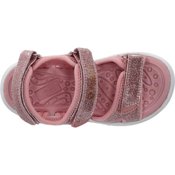 Rosa Blinkesandaler - ZIGZAG - Sandaler lys sålen
