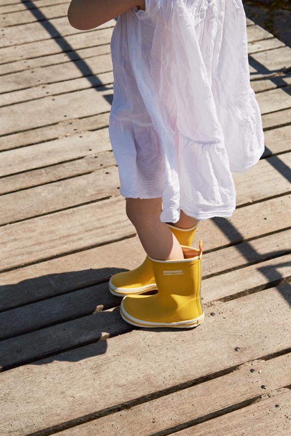 Eddike til bundet klarhed Gule gummistøvler fra Bundgaard til børn