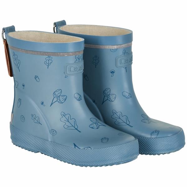 CeLaVi - Korte gummistøvler til med print - Blue