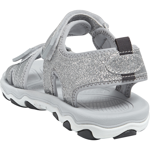 Hummel sandaler - Sporty sandaler med glimmer Silver