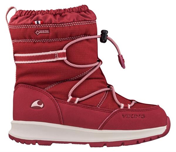 Viking Goretex - Røde vinterstøvler til børn - Oskval GTX