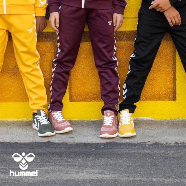 Konkurrere Foto Picket Hummel sneakers - Gule sneakers til børn