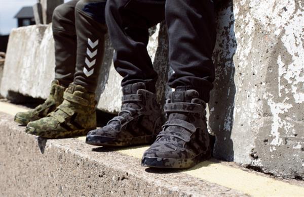operation fup sammensnøret Hummel Stadil Camouflage sneakers til seje drenge og piger