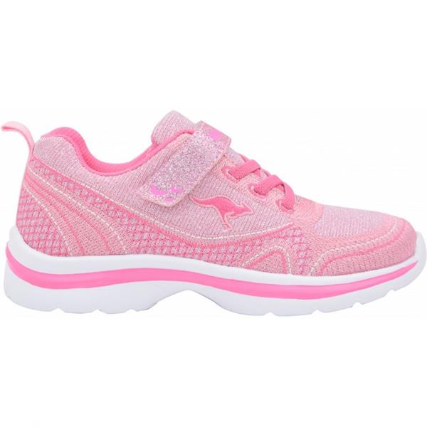 Regeringsforordning peave så meget KangaROOS glimmer sneakers til piger - Kangagirl frost pink