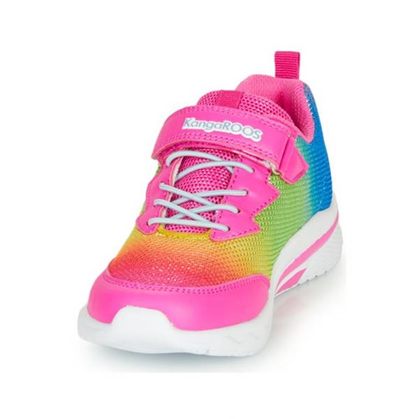 blive forkølet Let Pump KangaROOS glimmer sneakers til piger - Regnbue sko