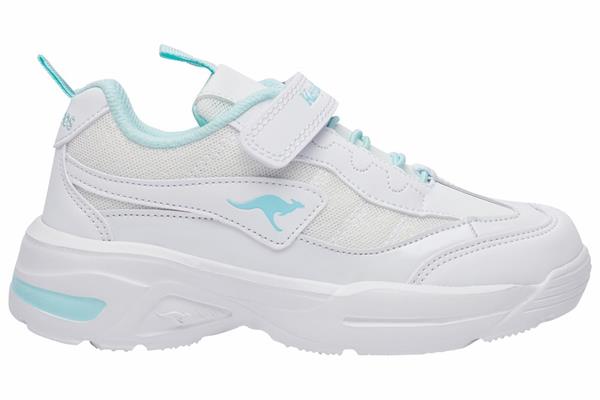 spændende repulsion Begrænse KangaROOS sneakers til piger og drenge - Chic EV - white
