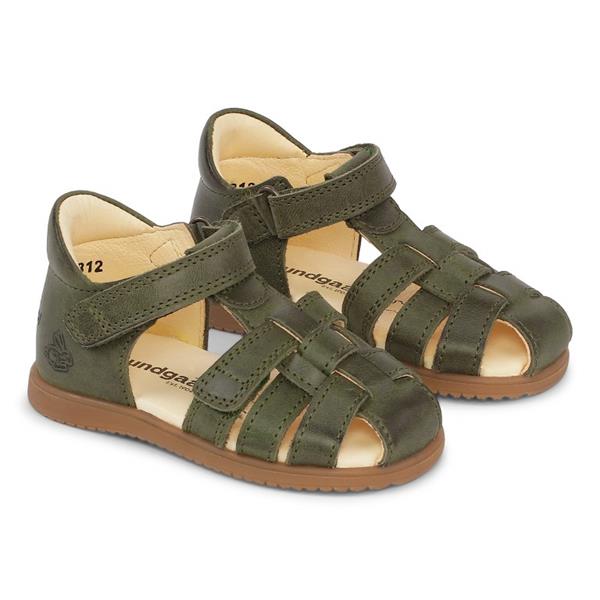 Hej hej Thorny Tilskynde Bundgaard - Grønne sandaler til børn med god støtte