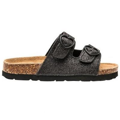 ZigZag - Kork sandaler til børn - Messina Kids Cork - Black